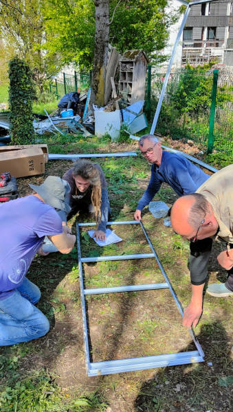 assemblage de la porte