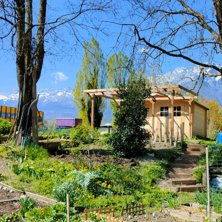 cabanon et pergola terminés